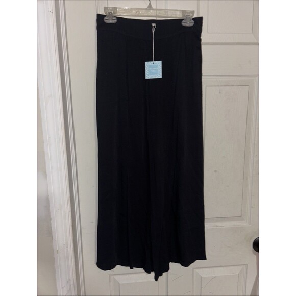 Hayden Los Angeles Pants Women Small Wide Leg Black Casual Pocket Dress - Picture 1 of 4